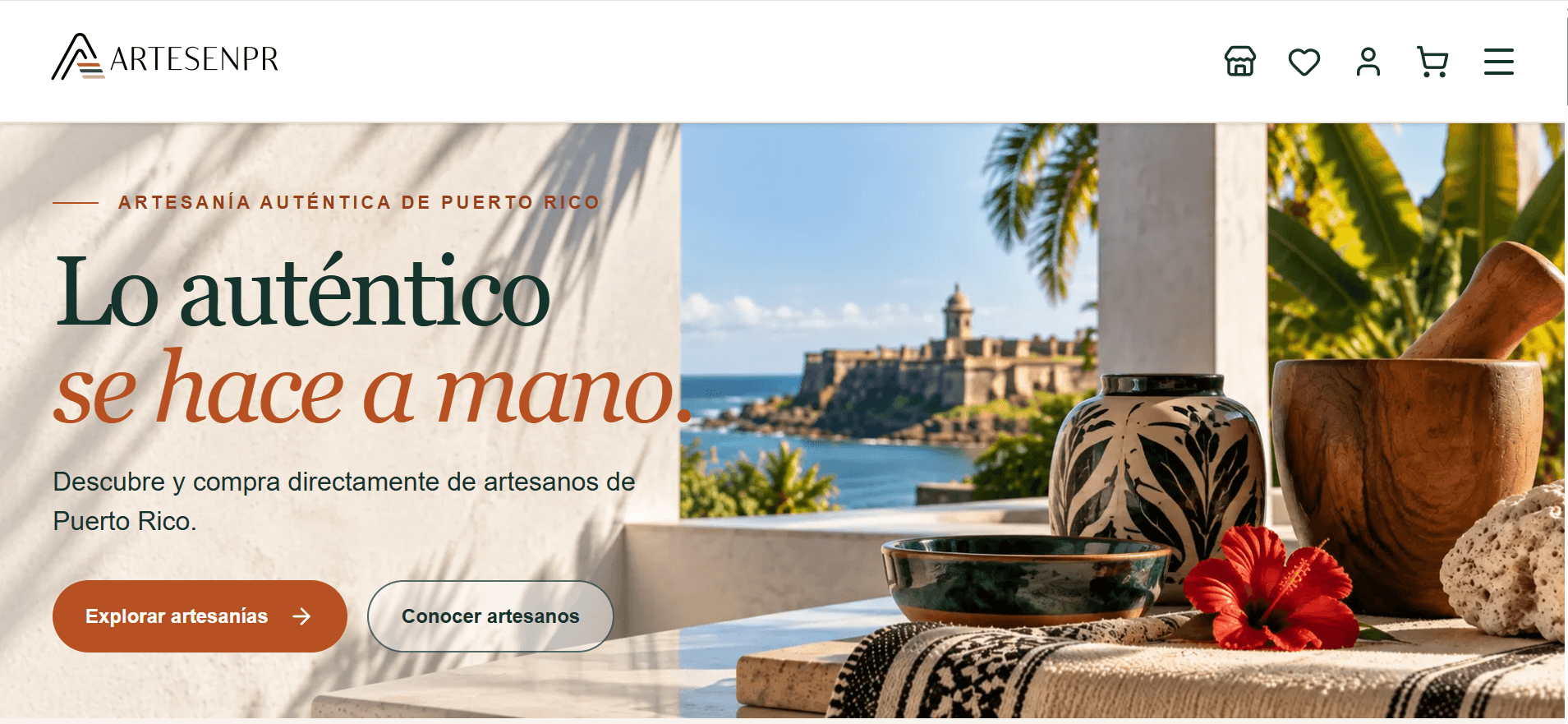ArtesenPR: artesanías puertorriqueñas hechas a mano.